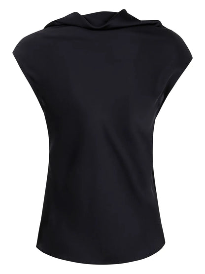 Zip Neck Blouse