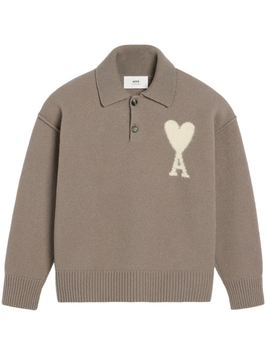 Ami De Coeur Knitted Polo