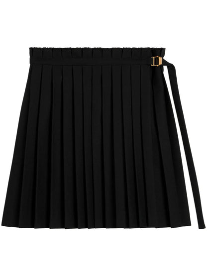 Pleated Mini Skirt