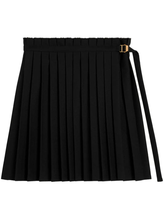 Pleated Mini Skirt