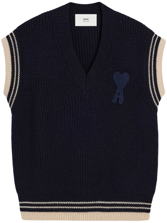 Ami De Coeur Knitted Vest
