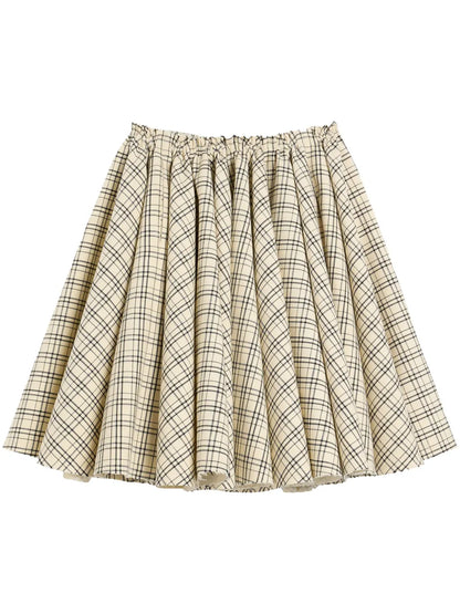 Checkered Skirt