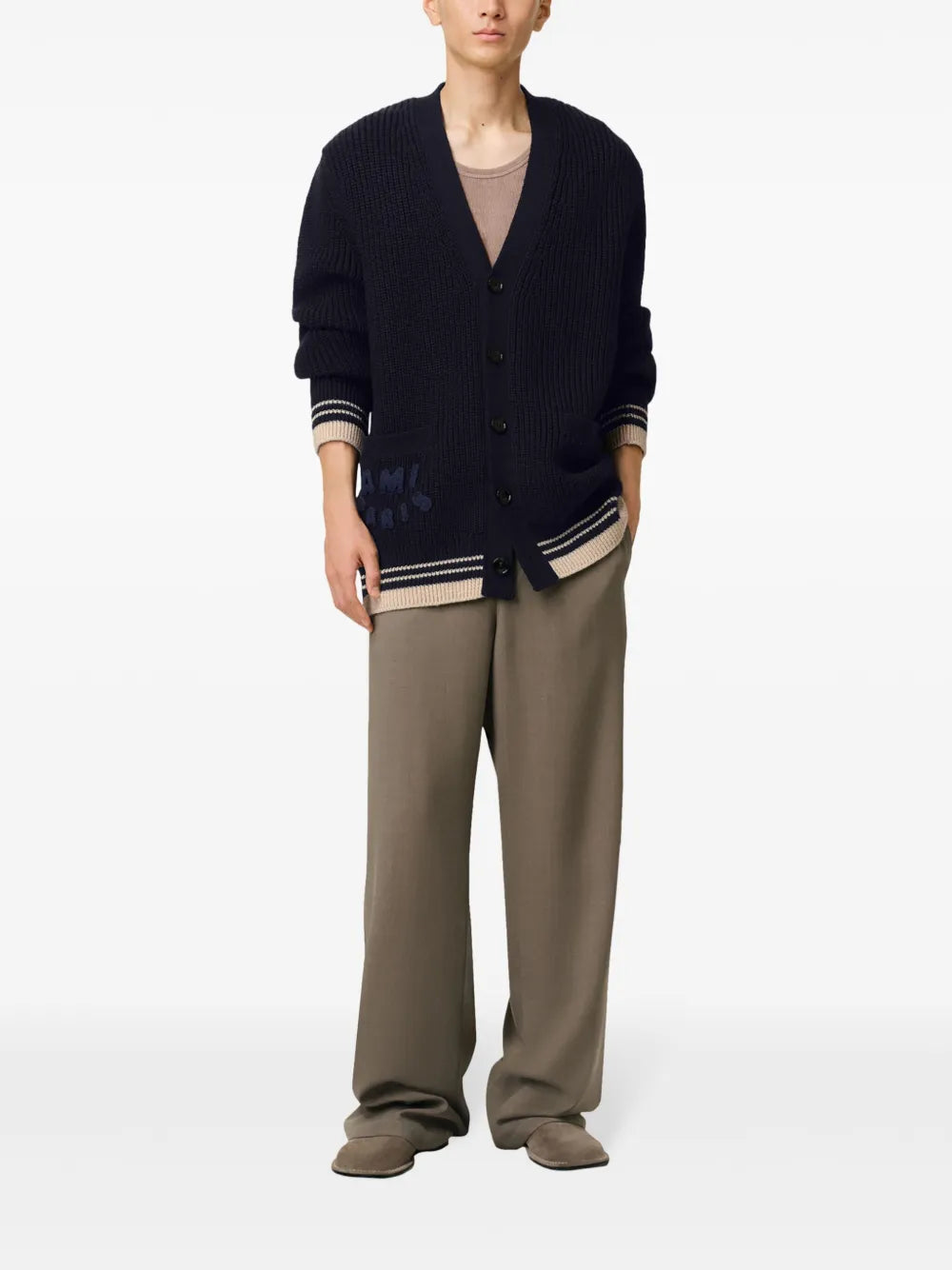 Ribbed Cardigan