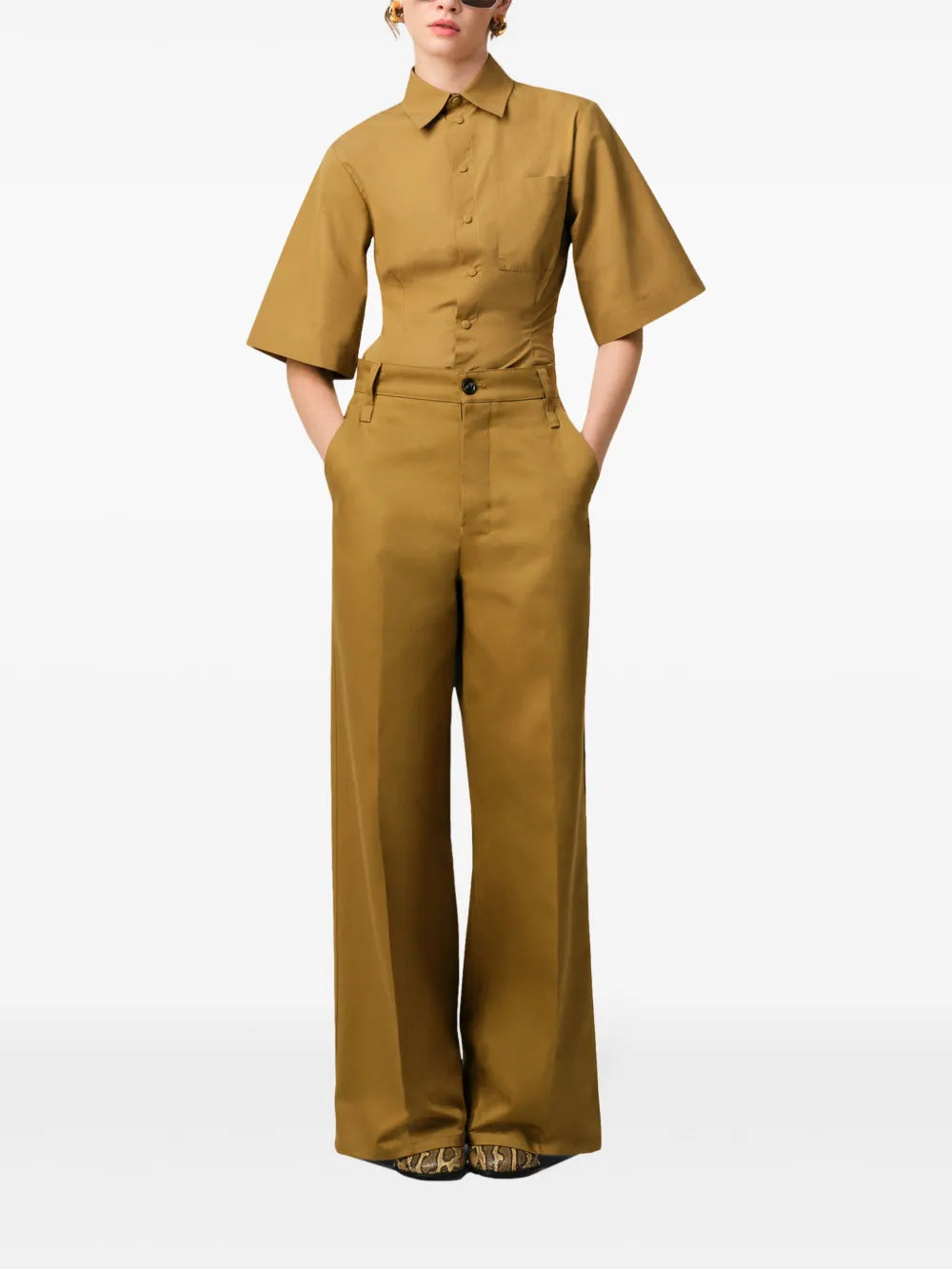 Wide-Leg Trousers