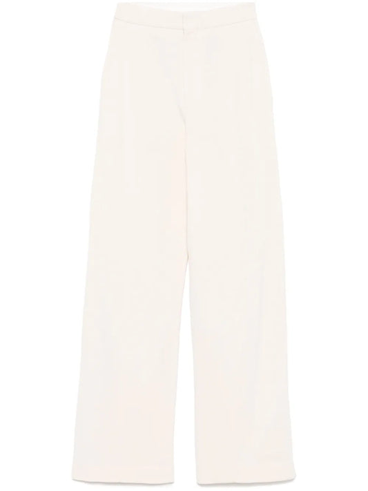 Knitted Straight-Leg Trousers