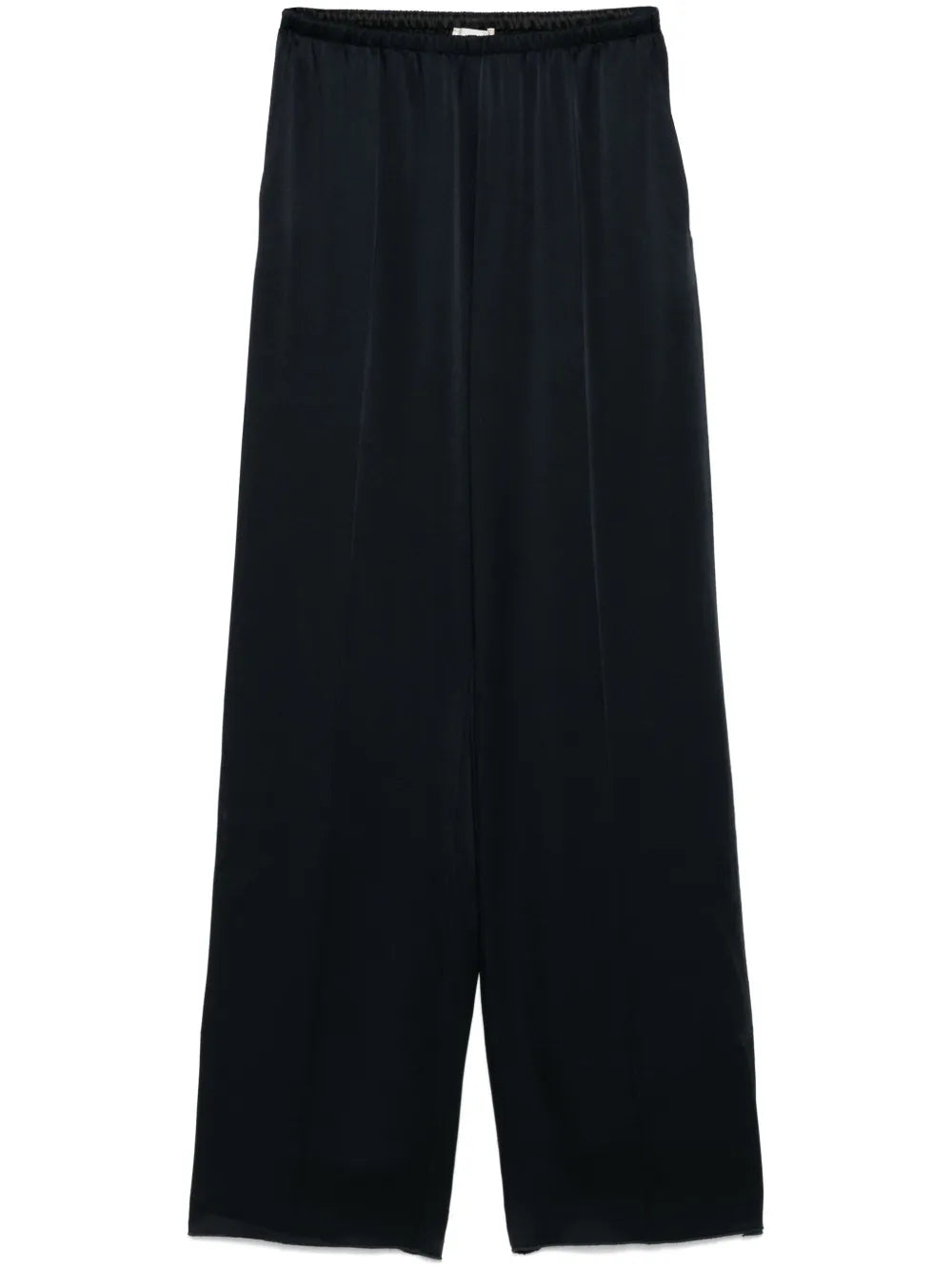 Satin Straight-Leg Trousers