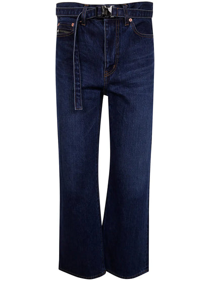 Belted Jeans