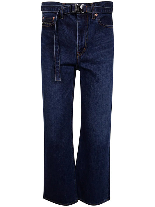 Belted Jeans