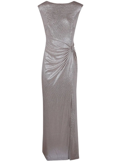 Metallic-Finish Gown