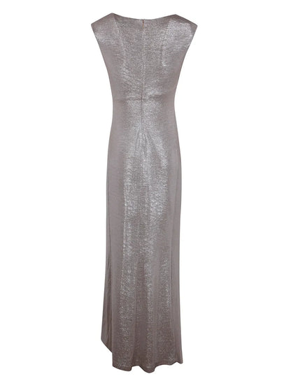 Metallic-Finish Gown