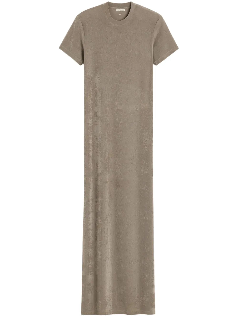 Short-Sleeved Long Dress