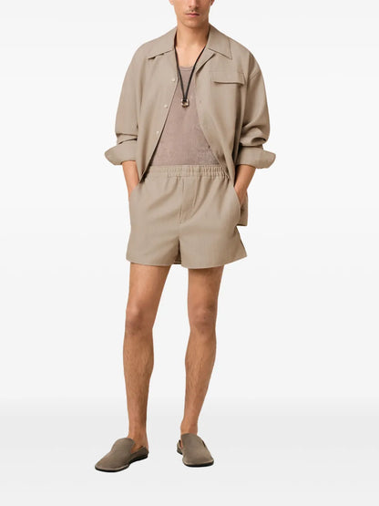 Grain-De-Poudre Shorts