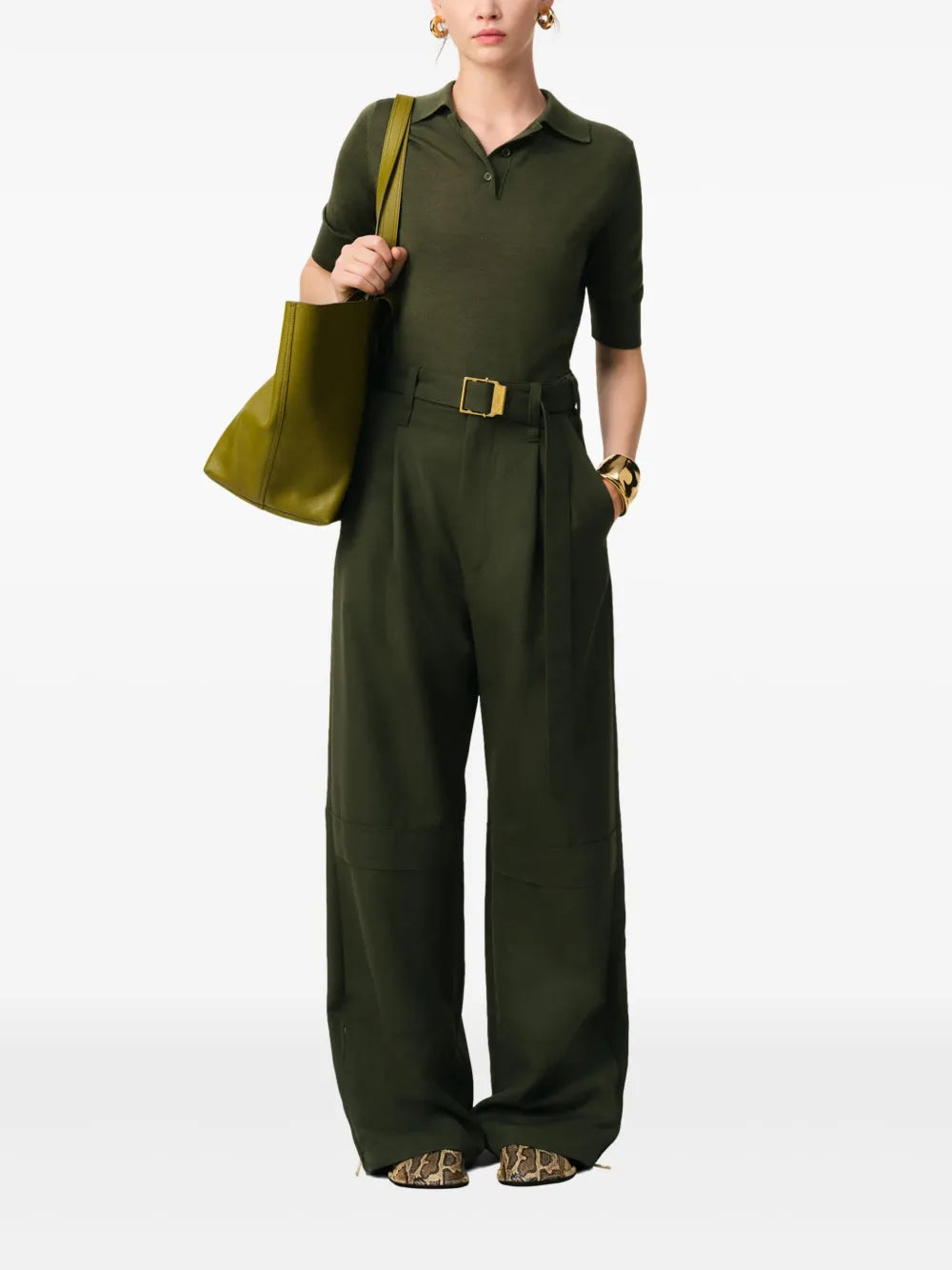 Wool Cargo Pants
