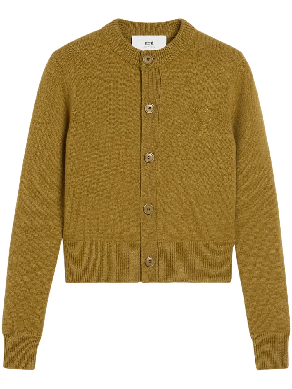 Ami De Coeur-Embossed Cardigan