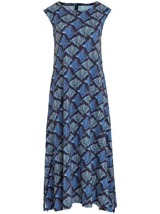 Tie Bio Midi Dress