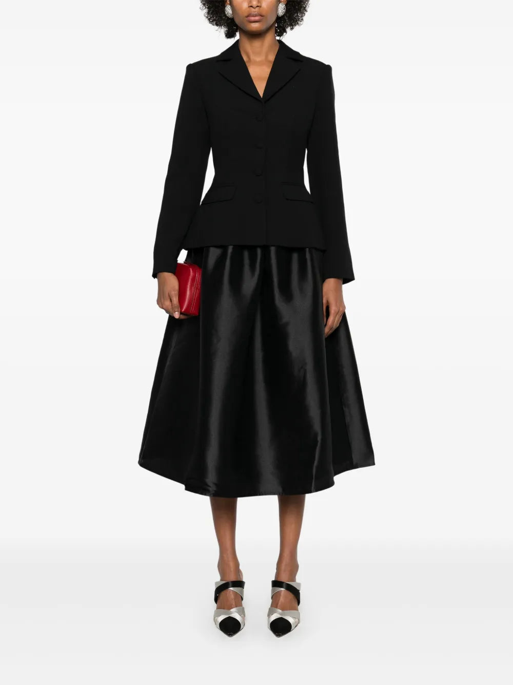 Panelled Midi Dress
