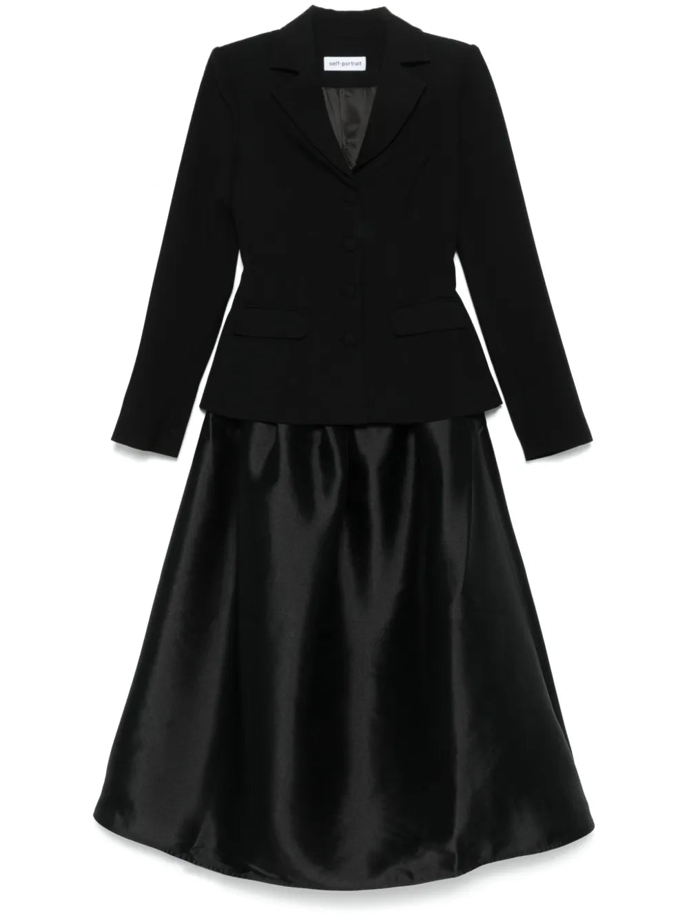 Panelled Midi Dress