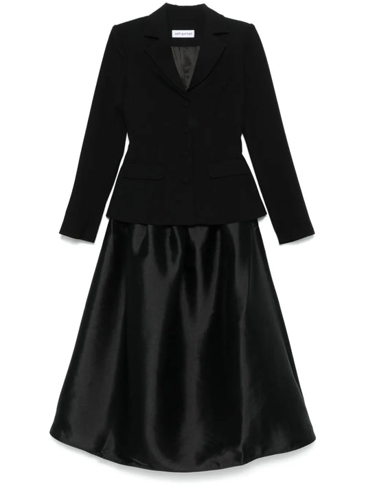 Panelled Midi Dress