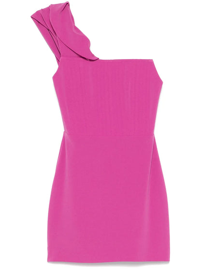Crepe Corset Maxi Dress