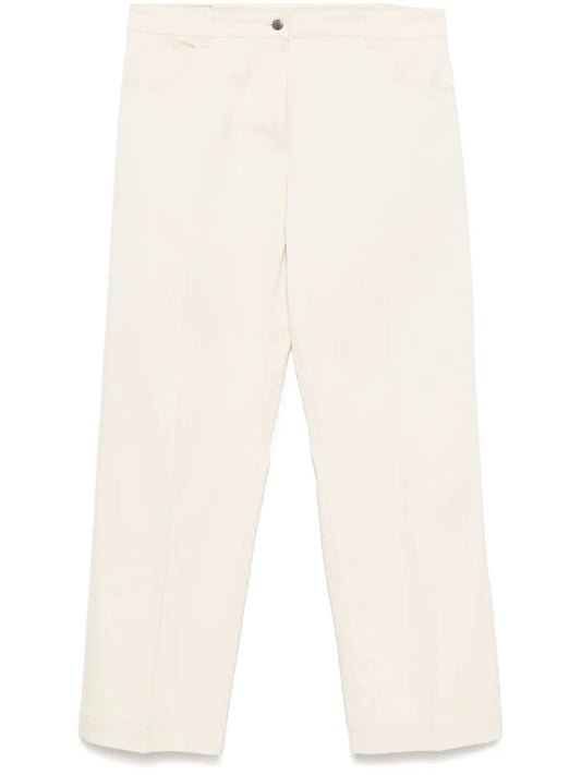 Cotton Gabardine Trousers