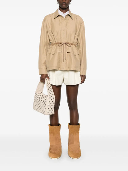 Drawstring-Waist Shorts