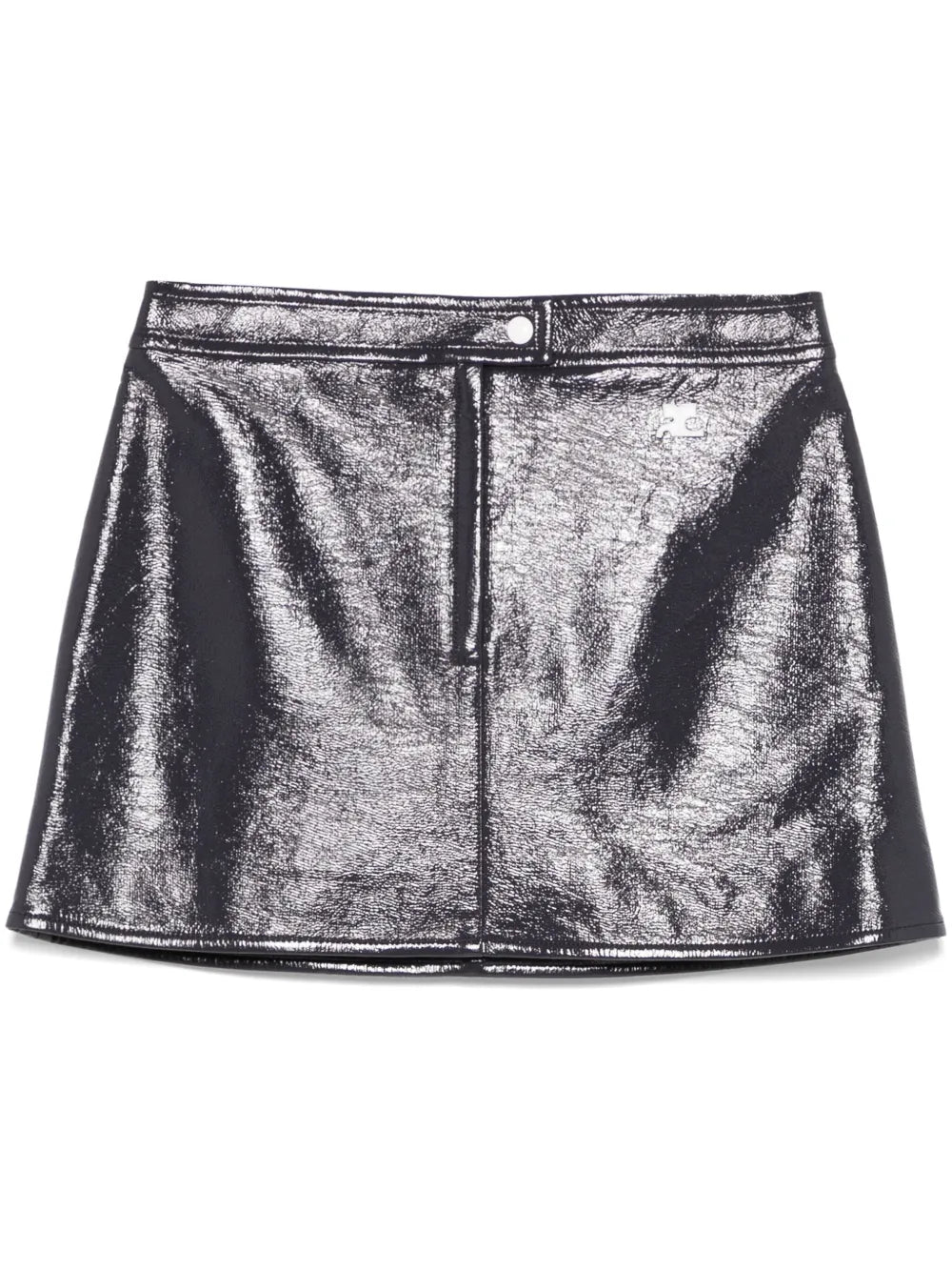 Reedition Vinyl Mini Skirt