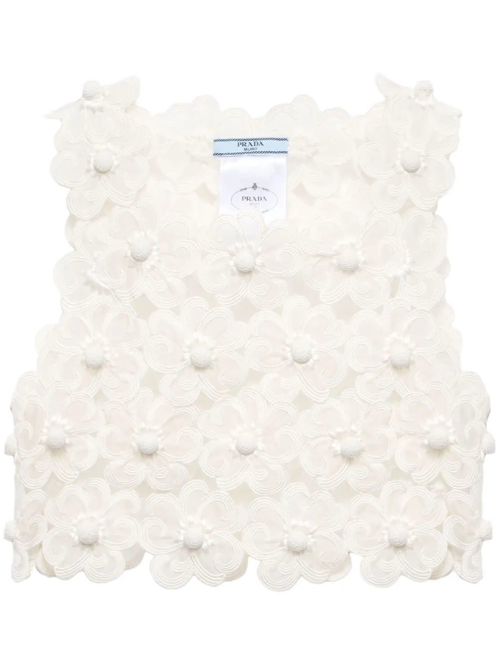 Daisy-Embroidery Top