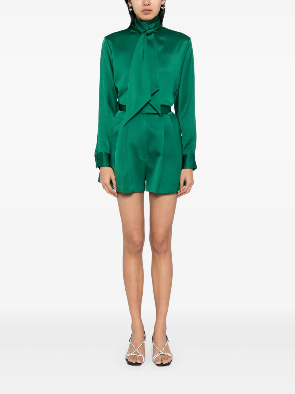 Pleated Shorts