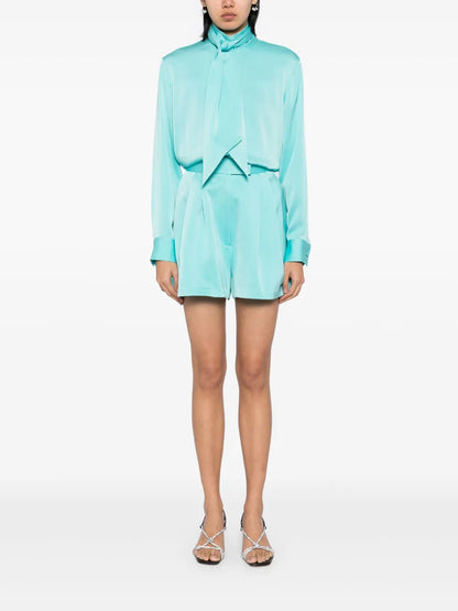 Pleated Shorts