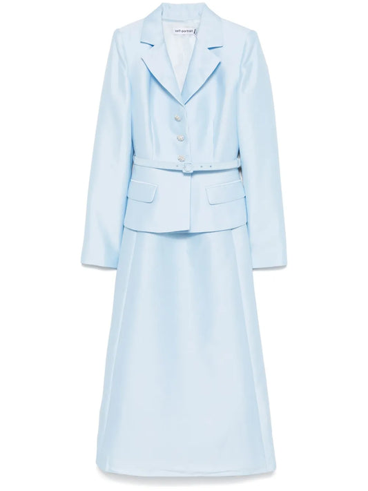 Taffeta Midi Dress