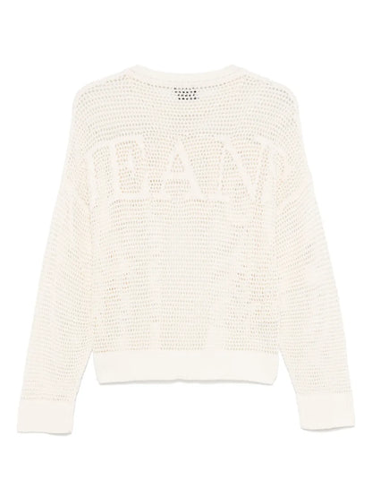 Intarsia-Logo Sweatshirt