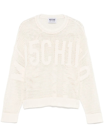 Intarsia-Logo Sweatshirt
