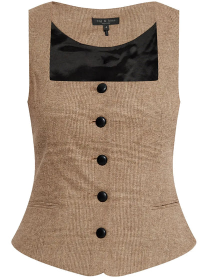 Checked Waistcoat