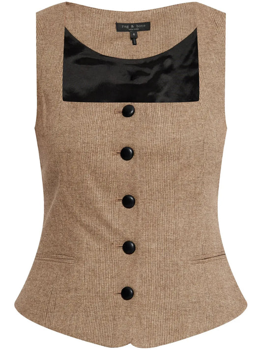 Checked Waistcoat