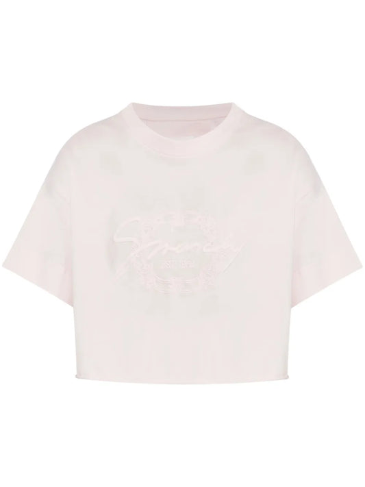 Cotton Cropped T-Shirt