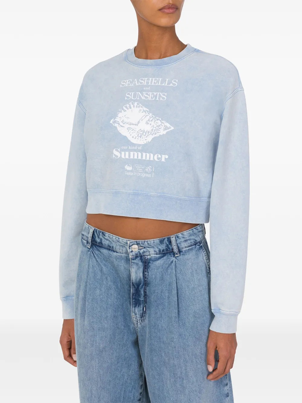 Graphic-Print Sweatshirt