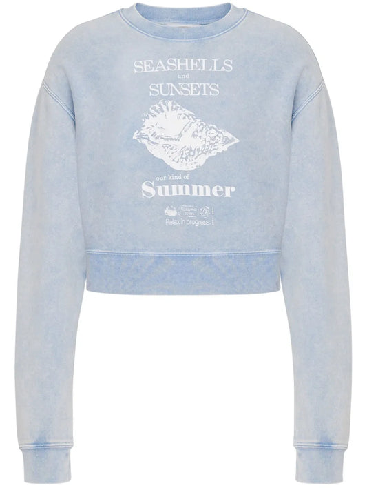 Graphic-Print Sweatshirt