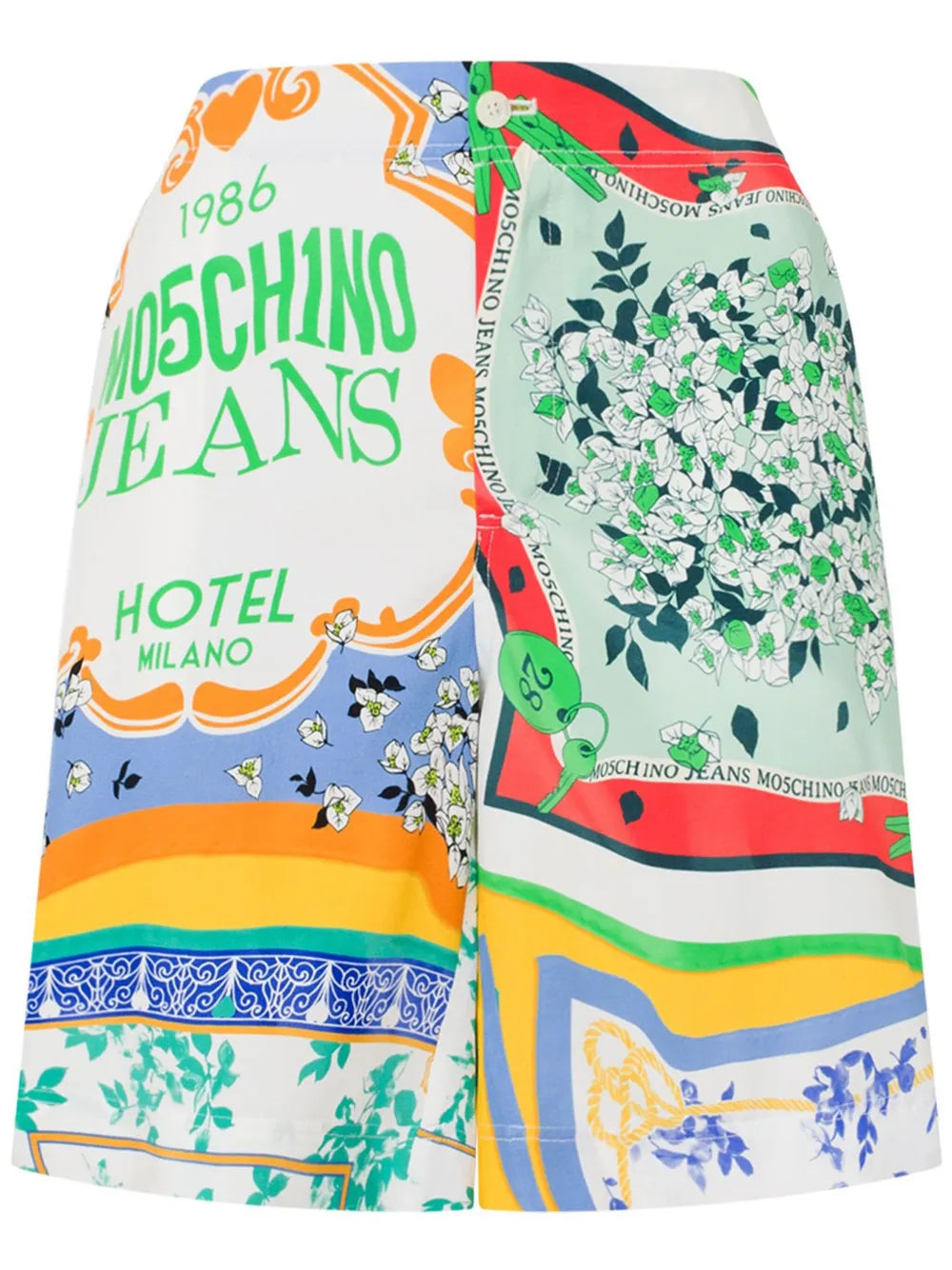 Graphic-Print Shorts