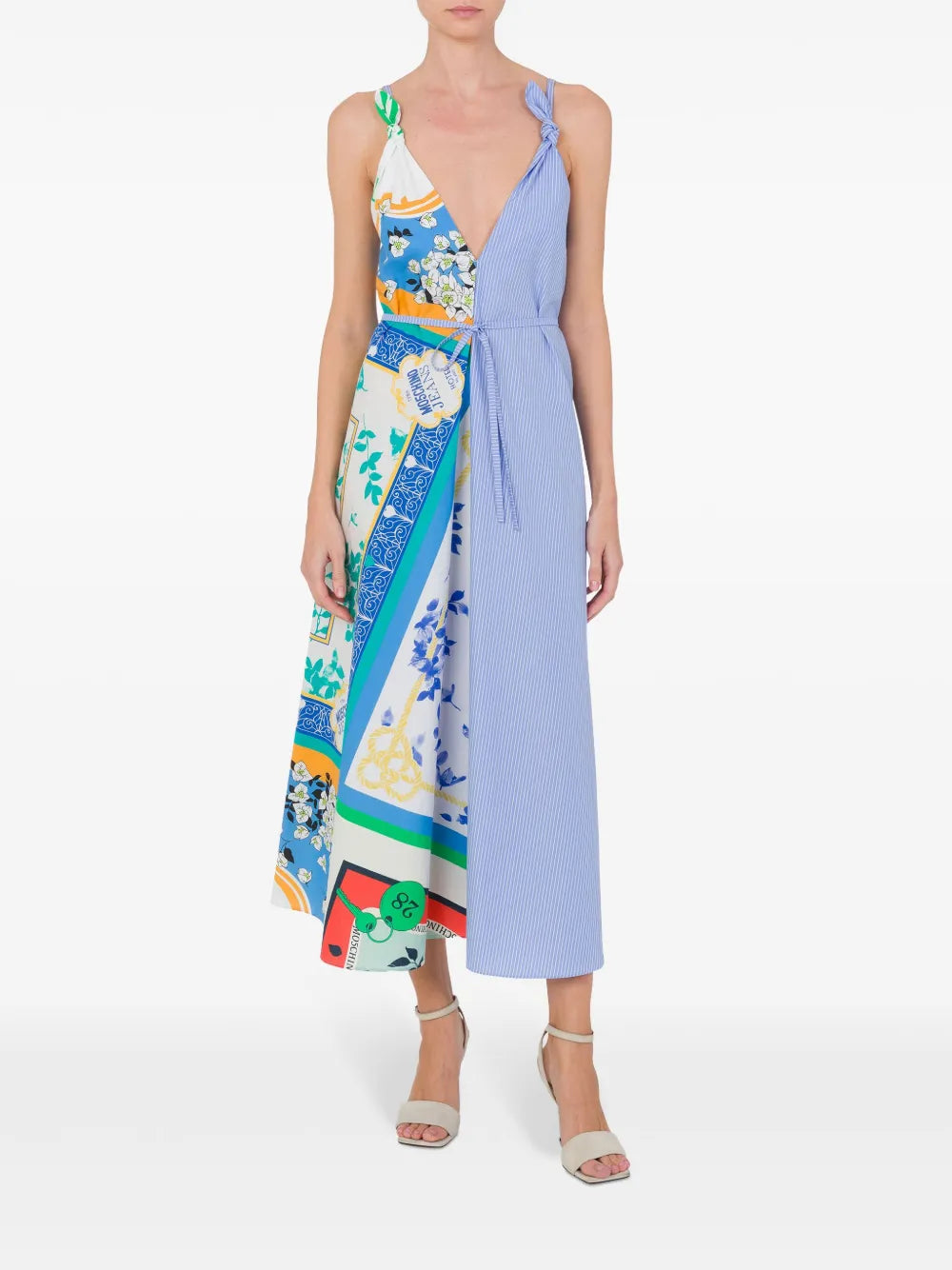 Panelled Maxi Dress