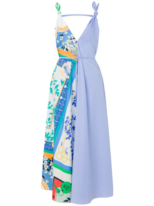 Panelled Maxi Dress