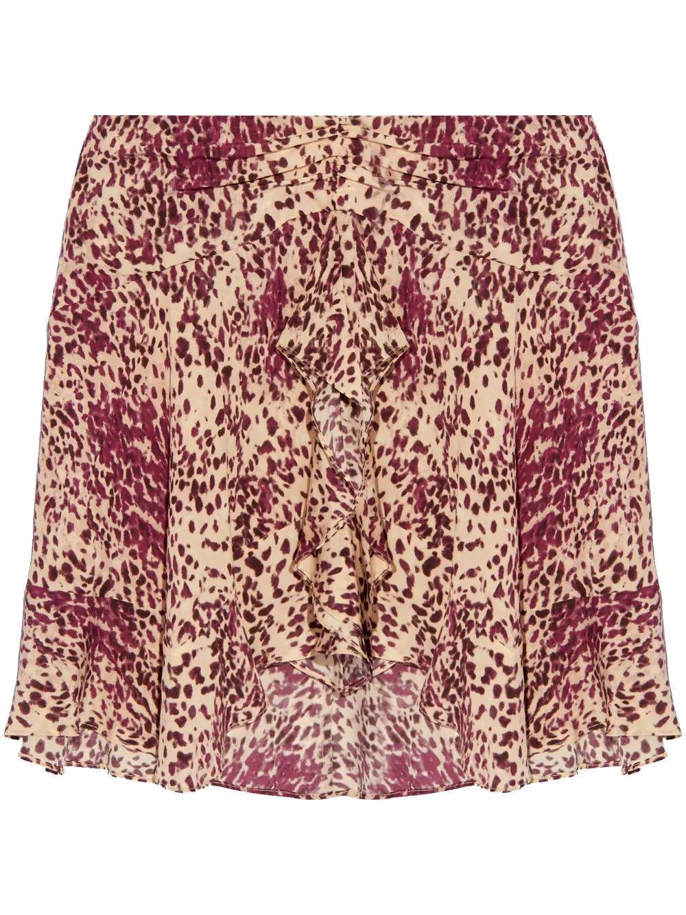 Ozany Draped Mini Skirt