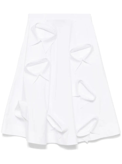 Multi-Collar Midi Skirt