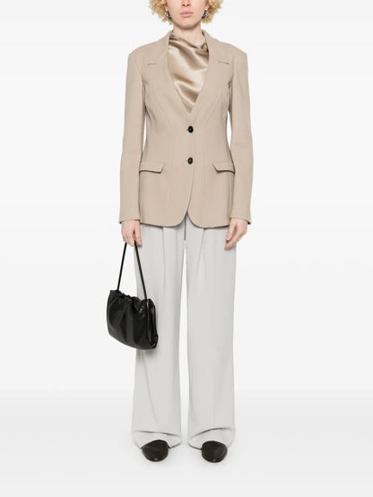 Seam-Detail Blazer