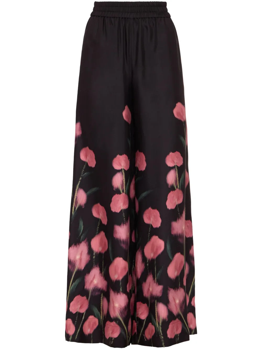 Floral-Print Palazzo Pants