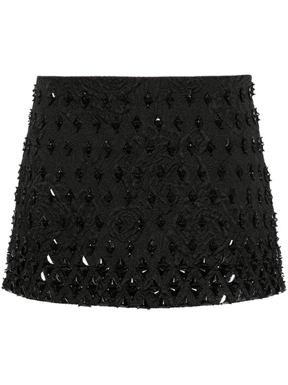 Jaquard Mini Skirt