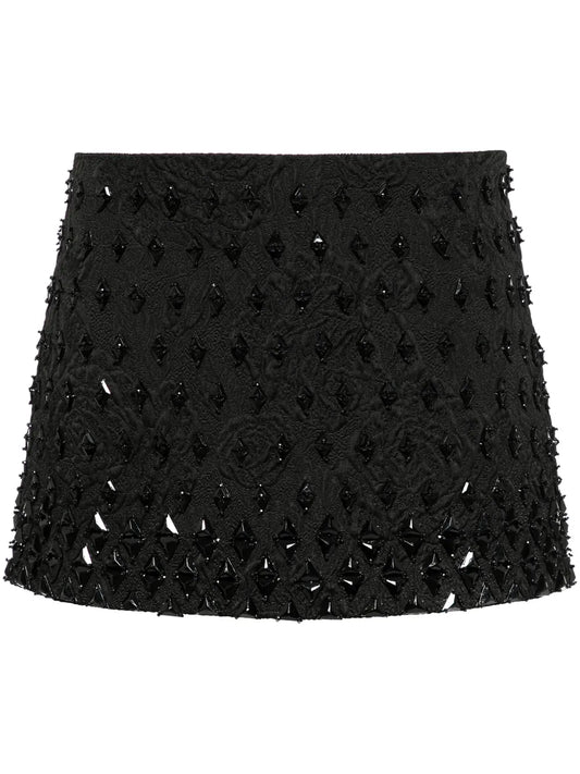 Jaquard Mini Skirt