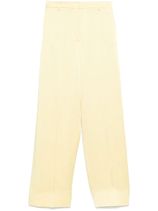 Low-Rise Straight-Leg Trousers