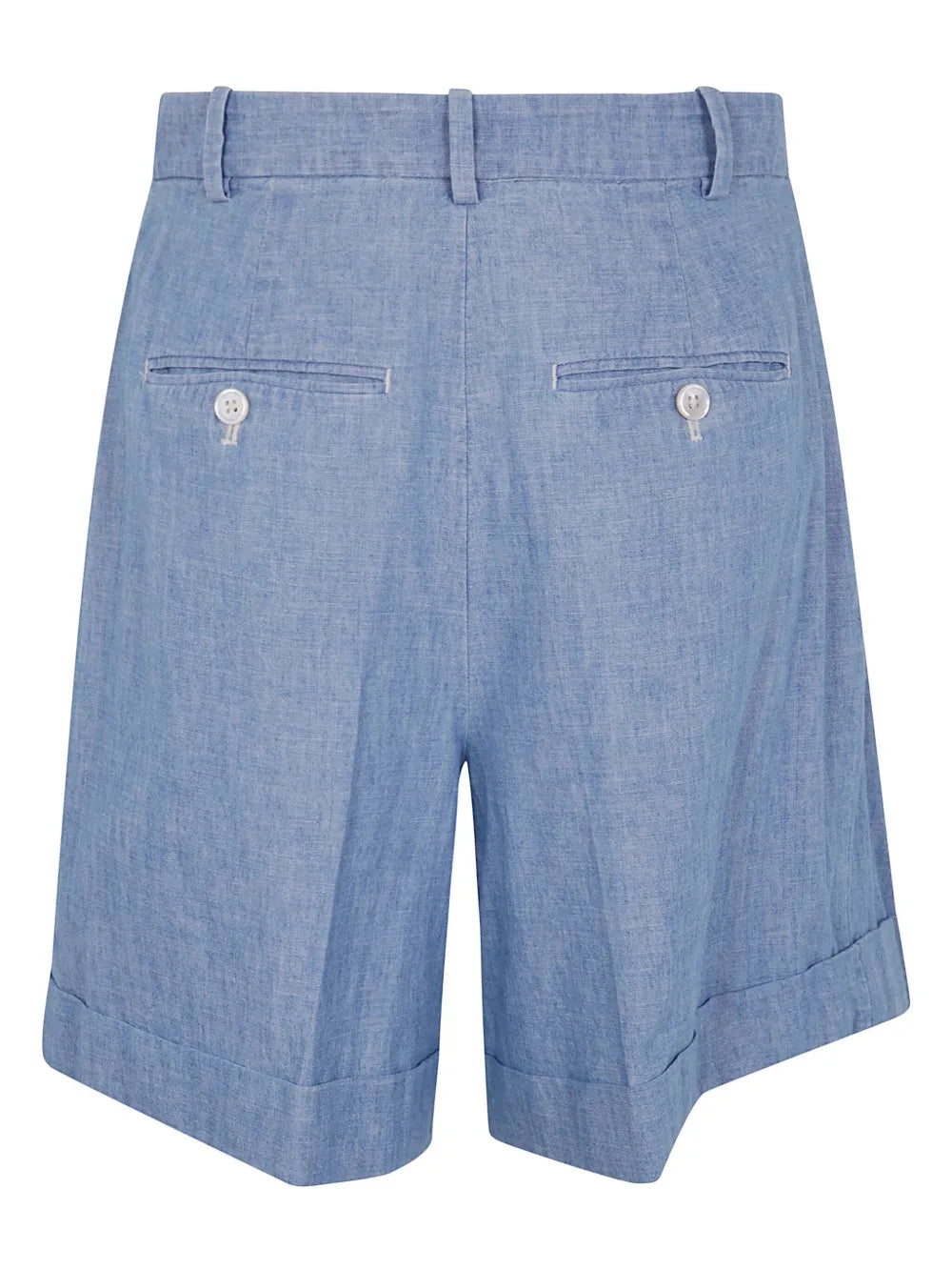 Chambray Shorts