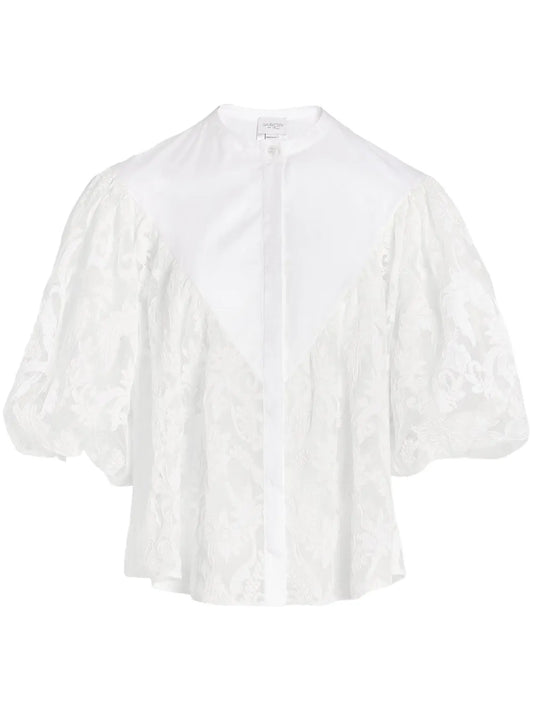 Embroidered Lace Blouse