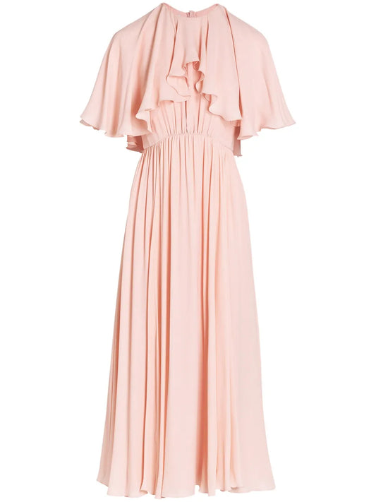 Crepe Midi Dress